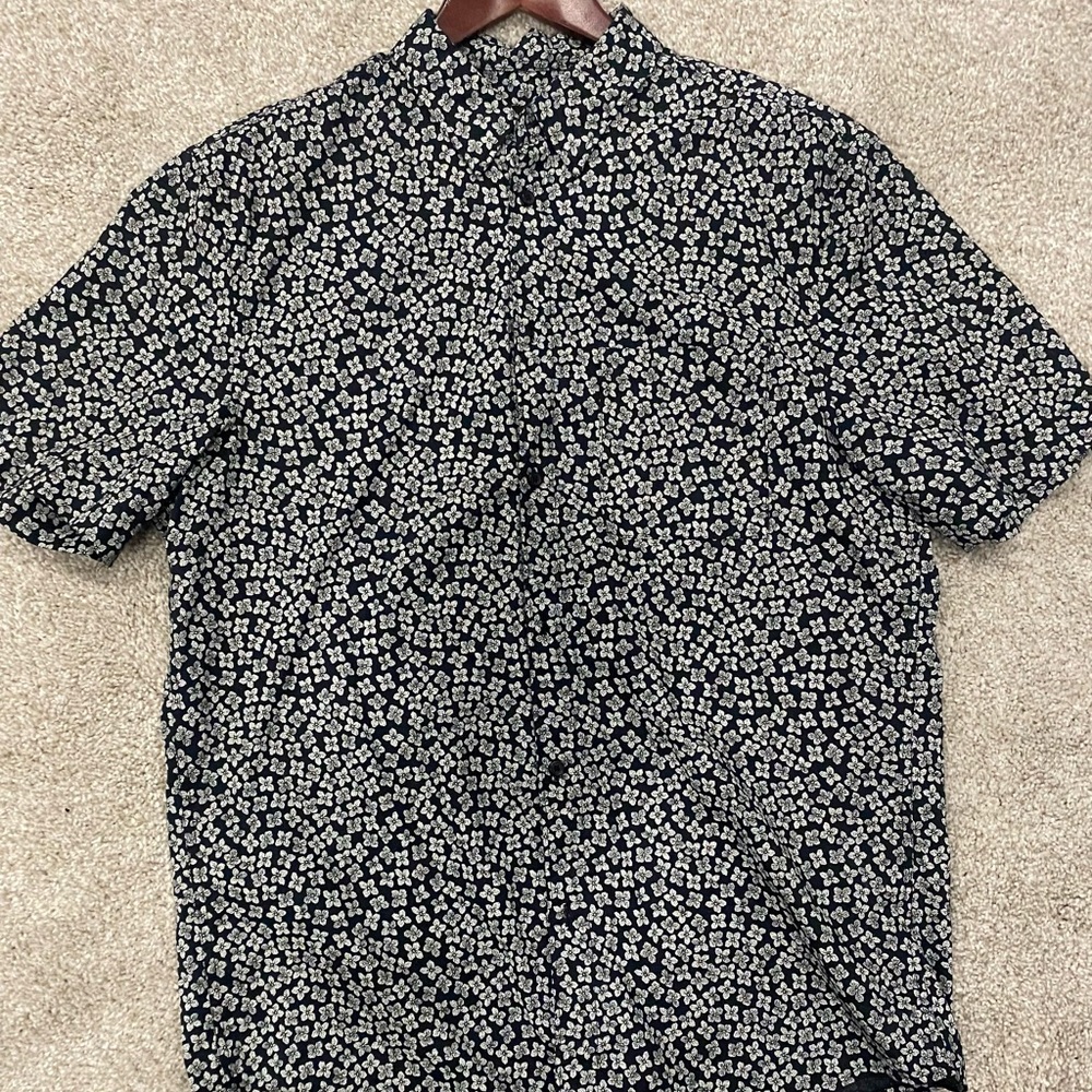 Floral Button Up